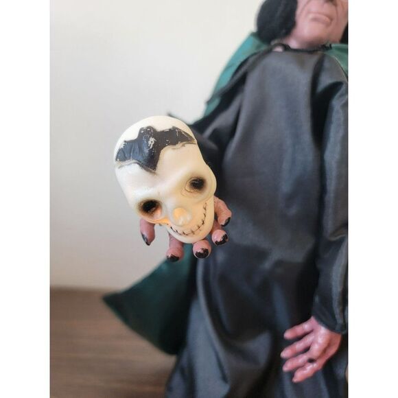 Angel toys Halloween Frankenstein AS IS animated doll scary skull bat - Picture 2 of 6